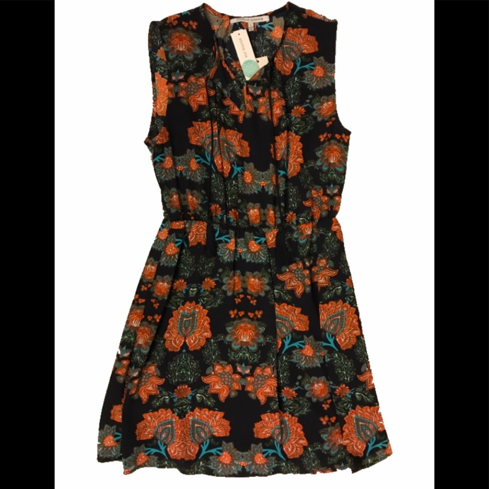 Navy and floral sundress. Worn twice!!